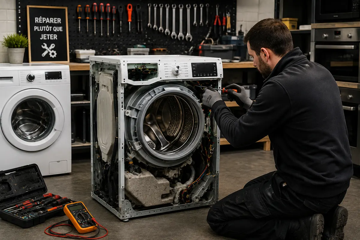 Réparation lave-linge et four à domicile