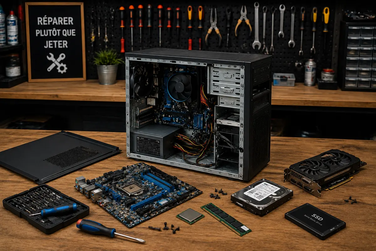 Réparation matériel informatique PC Migné-Auxances